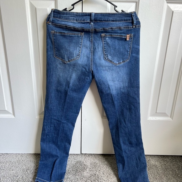 Classic Blue Skinny Jeans for Women - Picture 3 of 5